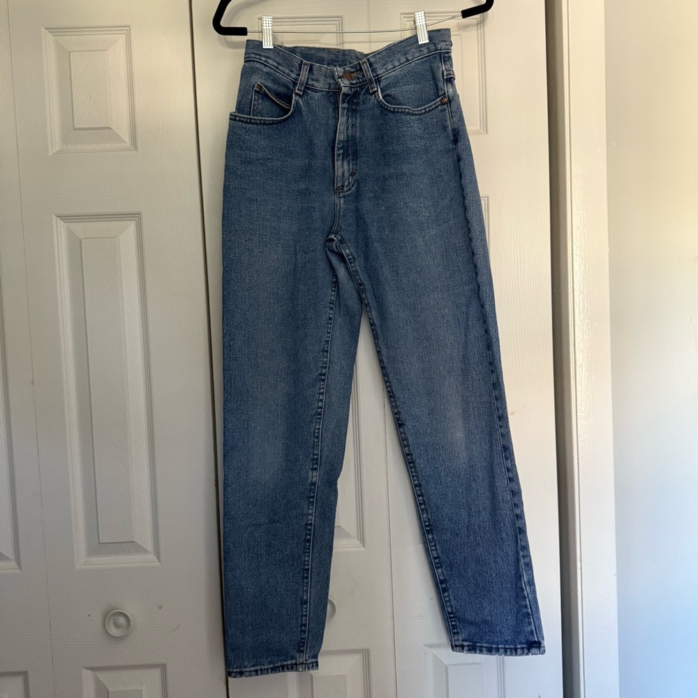 Vintage Lee Rigid Light Blue Denim Jeans